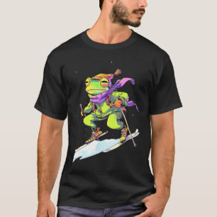 T-shirt Ski de Frosch Ski Ski neige d'hiver