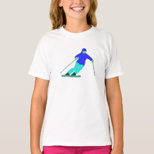 T-shirt Ski de neige