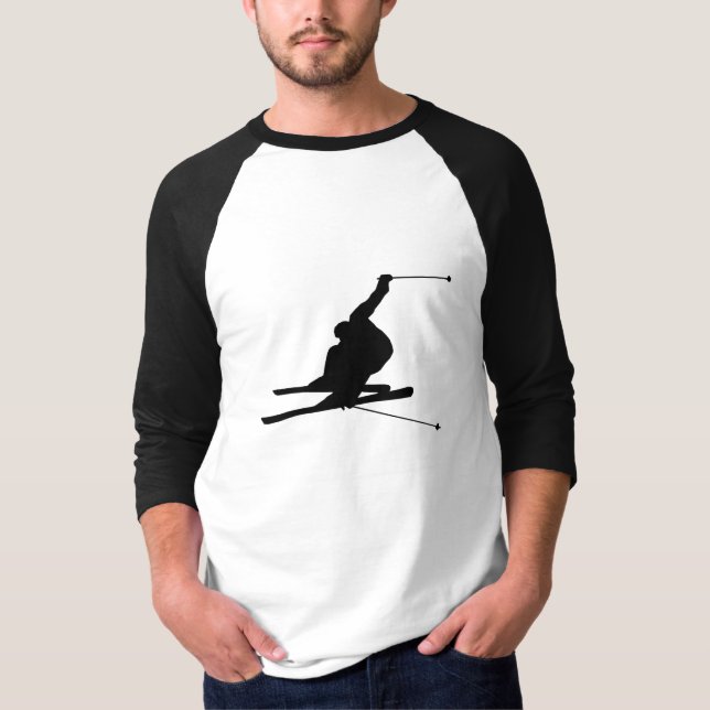 T-shirt Ski de neige (Devant)
