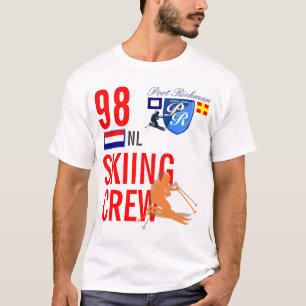 T-shirt Ski de Pays-Bas d'équipage de ski de Richman de