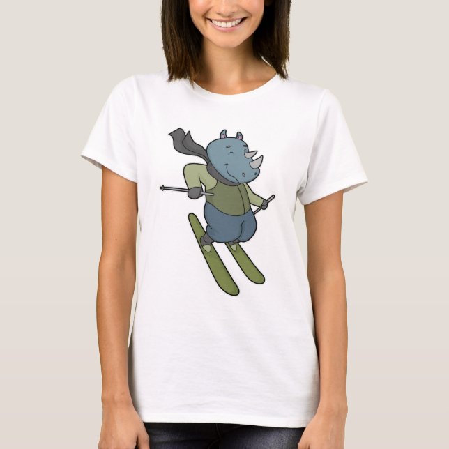 T-shirt Ski de Rhino (Devant)