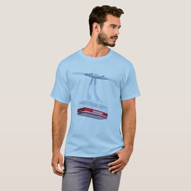 T-shirt Ski de Snowbird (Devant entier)
