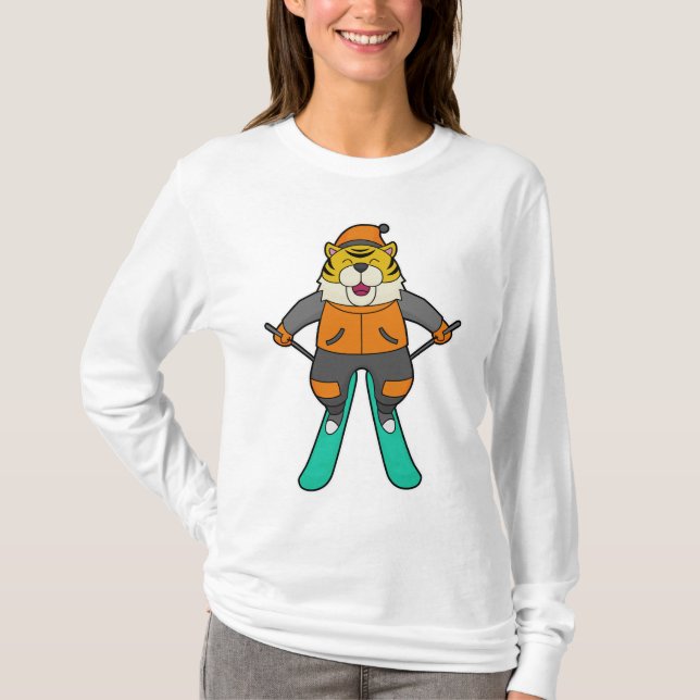 T-shirt Ski de Tiger (Devant)