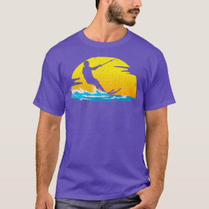 T-shirt Ski D'Eau Drôle Pour Hommes Femmes Wakeboard