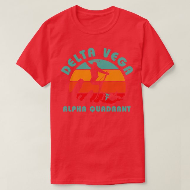 T-shirt Ski Delta Vega 1 (Design devant)