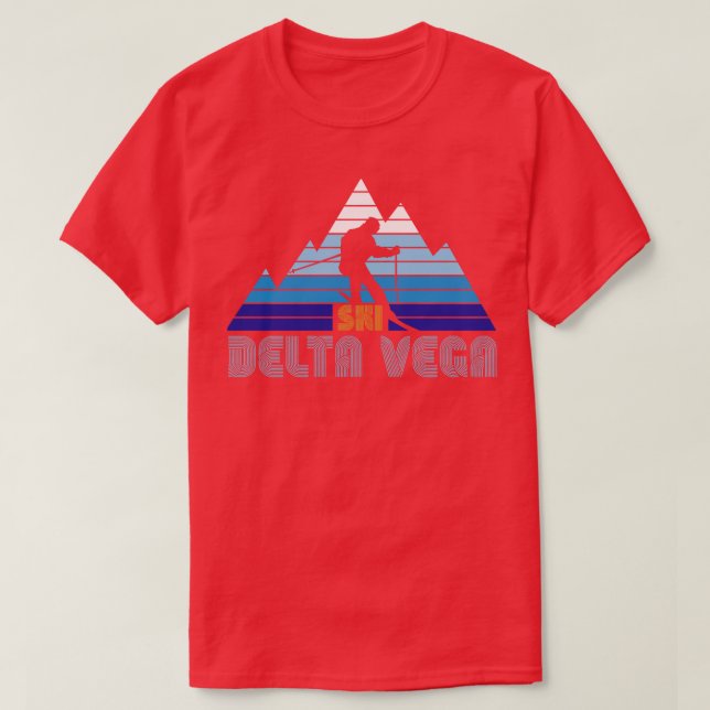 T-shirt Ski Delta Vega 3 (Design devant)