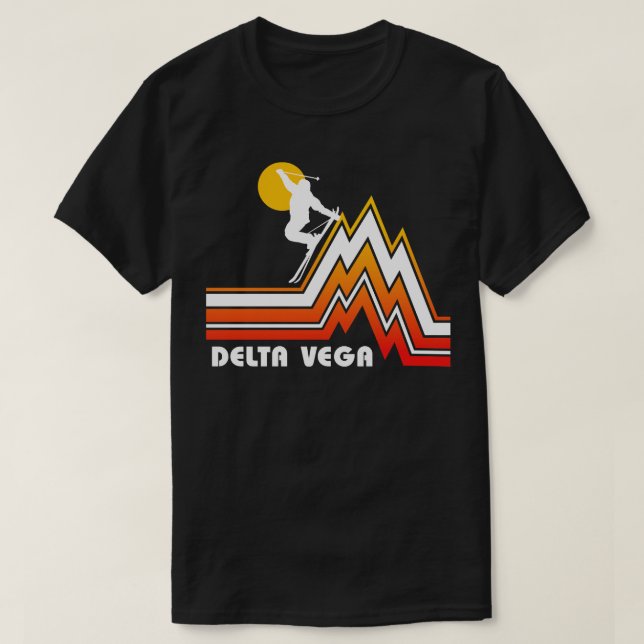 T-shirt Ski Delta Vega 4 (Design devant)