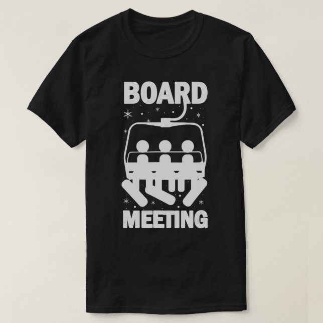 T-shirt Ski d'hiver (Design devant)