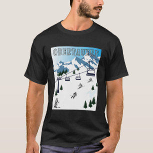 T-shirt Ski Drive Obertauern Sports d'hiver Domaine skiabl