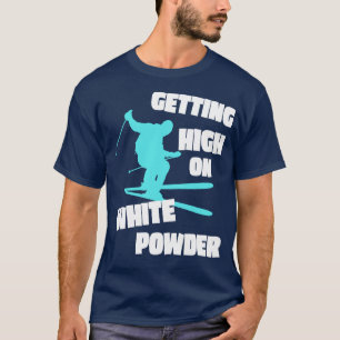 T-shirt Ski Drôle Dit Ski Neige Skier Cadeau