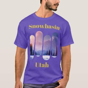 T-shirt Ski du bassin de neige Utah 3
