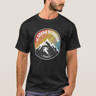 T-shirt Ski En France Le Grand Bornand