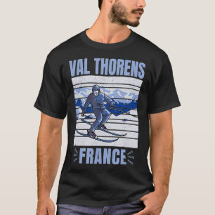 T-shirt Ski et après ski Sports d'hiver Val Thorens Fra