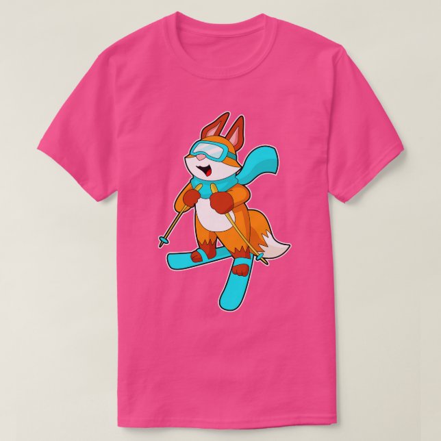 T-shirt Ski Fox (Design devant)