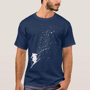 T-shirt Ski Freeski Sports d'hiver Cadeau