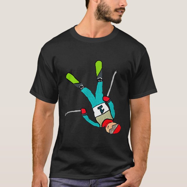 T-shirt Ski freestyle  (Devant)