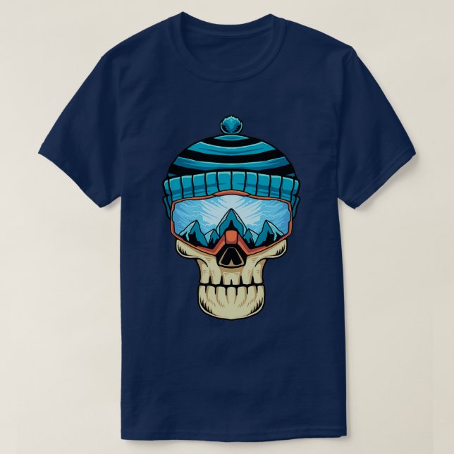 T-shirt Ski Goggles (Design devant)