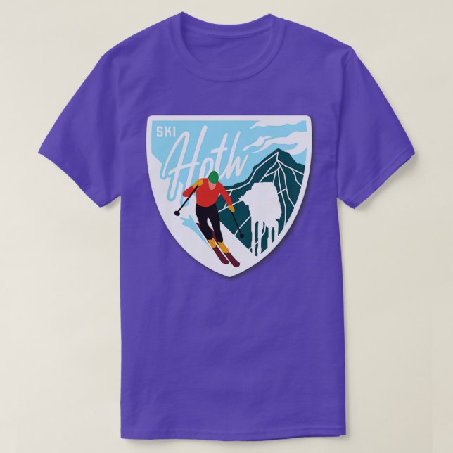 T-shirt Ski Hoth 1 (Design devant)