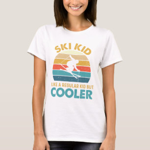 T-shirt Ski Kid Comme Un Enfant Régulier Mais Glacière - S
