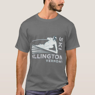 T-shirt Ski Killington VermontVintage Ski de neige