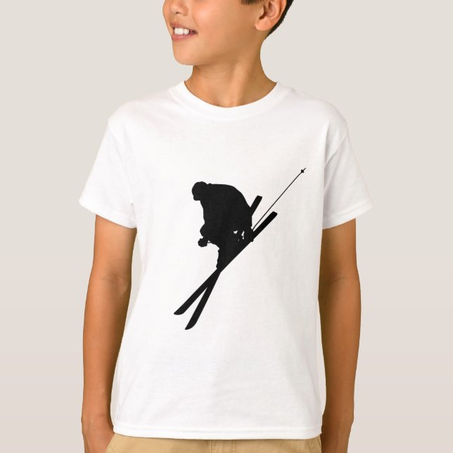 T-shirt Ski libre (Devant)