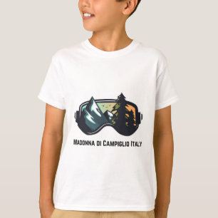 T-shirt Ski Madonna Di Campiglio Italie Ski de montagne T 