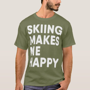T-shirt Ski Me Rend Heureux Ski
