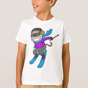 T-shirt Ski Monkey