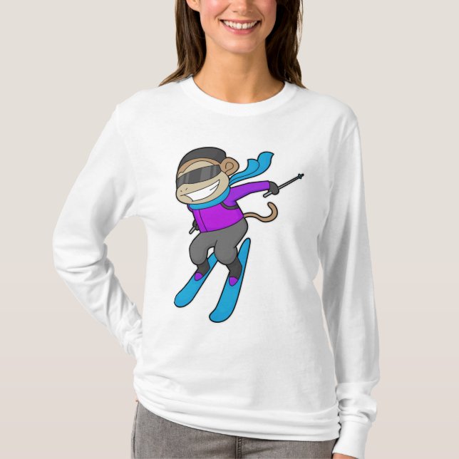 T-shirt Ski Monkey (Devant)