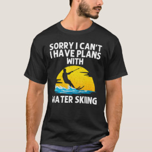 T-shirt Ski Nautique cool Pour Hommes Femmes Ski Sports Sk