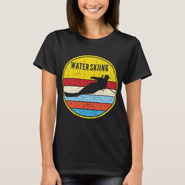 T-shirt Ski nautique - Eau de ski nautique (Devant)