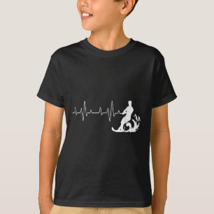 T-shirt Ski nautique Heartbeat - Waterskier Sports nautiqu