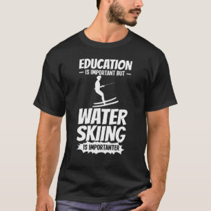 T-shirt Ski nautique Planche Débutant Skier Waterski Tr