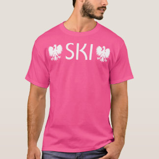 T-shirt SKI Nom polonais Aigle Dyngus Jour