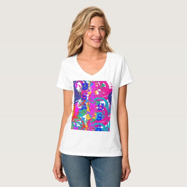 T-SHIRT SKI OLYMPIQUE (Devant entier)