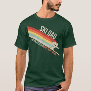 T-shirt Ski papa drôle Ski hiver