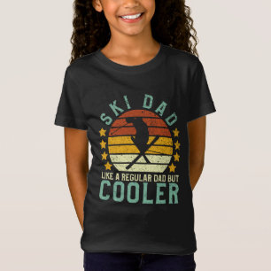 T-Shirt Ski Papa Funny Skier & Ski Amateur Fête des pères