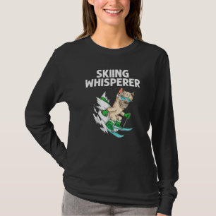 T-shirt Ski Pour Hommes Femmes Ski Skieur Freestyle Snowbo