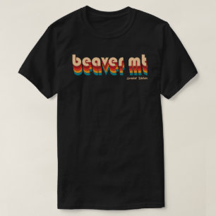 T-shirt Ski Retro Beaver Mountain