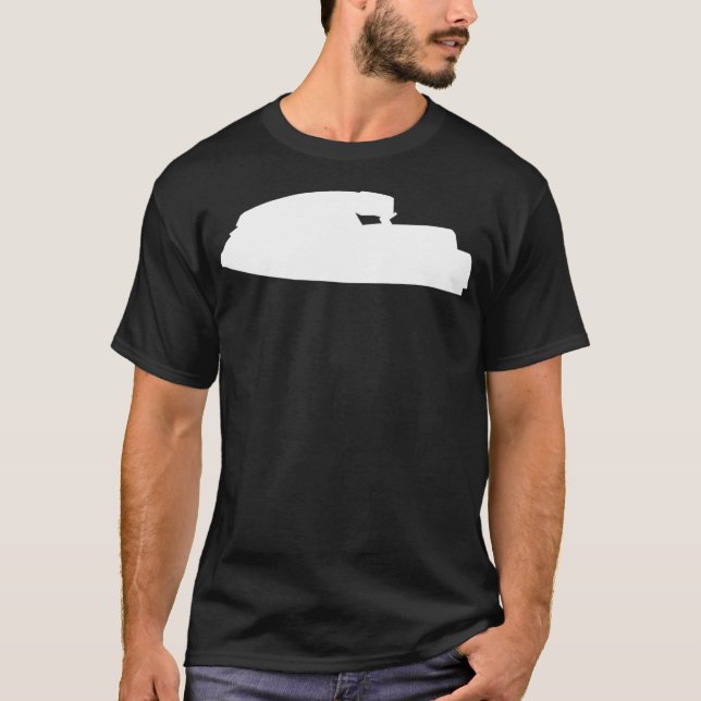 T-shirt Ski Rétro JS 550 Silhouette _1 (Devant)