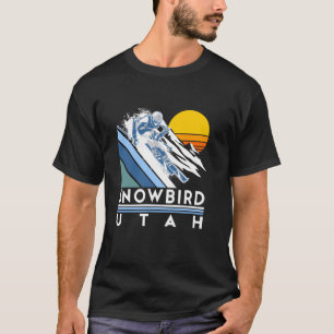 T-shirt Ski Rétro Snowbird Utah
