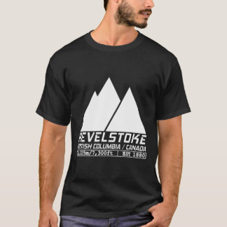 T-shirt Ski Revelstoke Colombie-Britannique Canada Ski