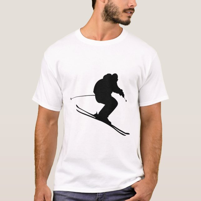 T-shirt Ski Ski  (Devant)