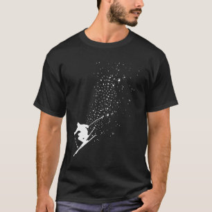 T-shirt Ski - Ski Freeski Sports d'hiver Ski