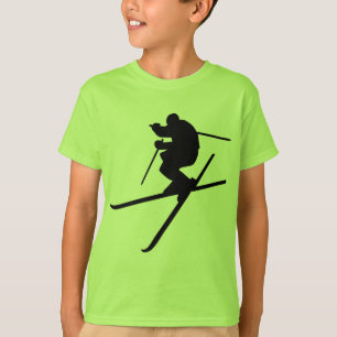T-shirt Ski - style libre de ski