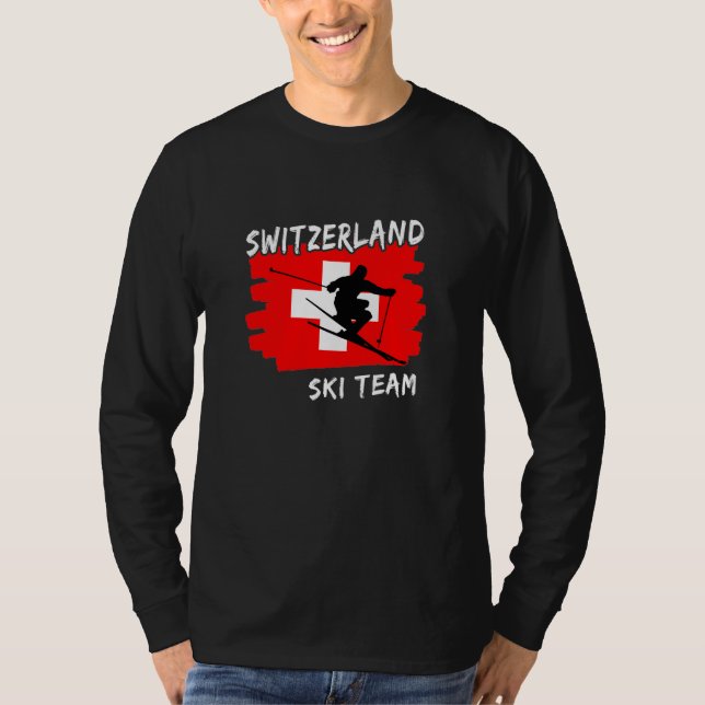 T-Shirt Ski Suisse (Devant)