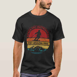 T-shirt Ski Trip Skier Apres Instructeur de ski Première l