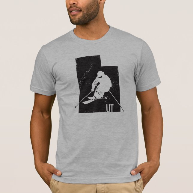 T-shirt Ski Utah (Devant)