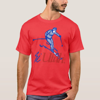 T-shirt Ski Utah 1