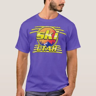 T-shirt Ski Utah 80